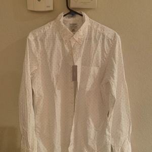 J. Crew Slim Stretch organic cotton shirt M NWT